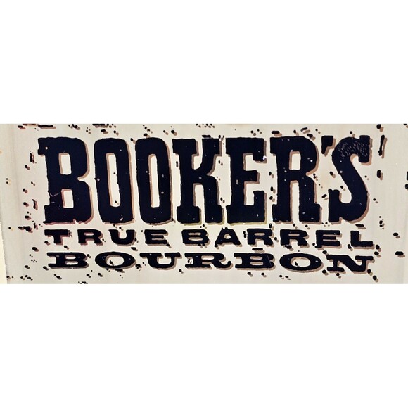 Bookers True Barrel Bouron Highest Grade Bourbon Wooden Container - Picture 4 of 8